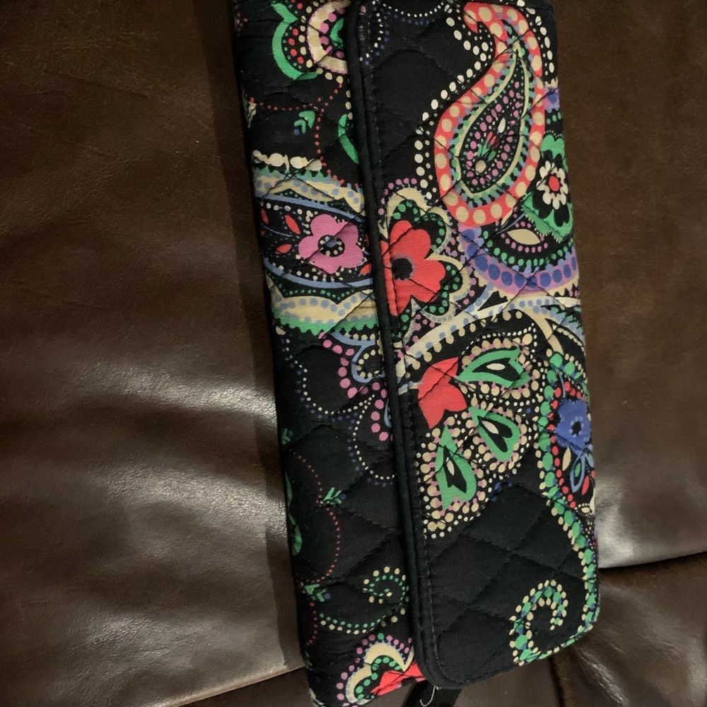 Vera Bradley tri-fold wallet
